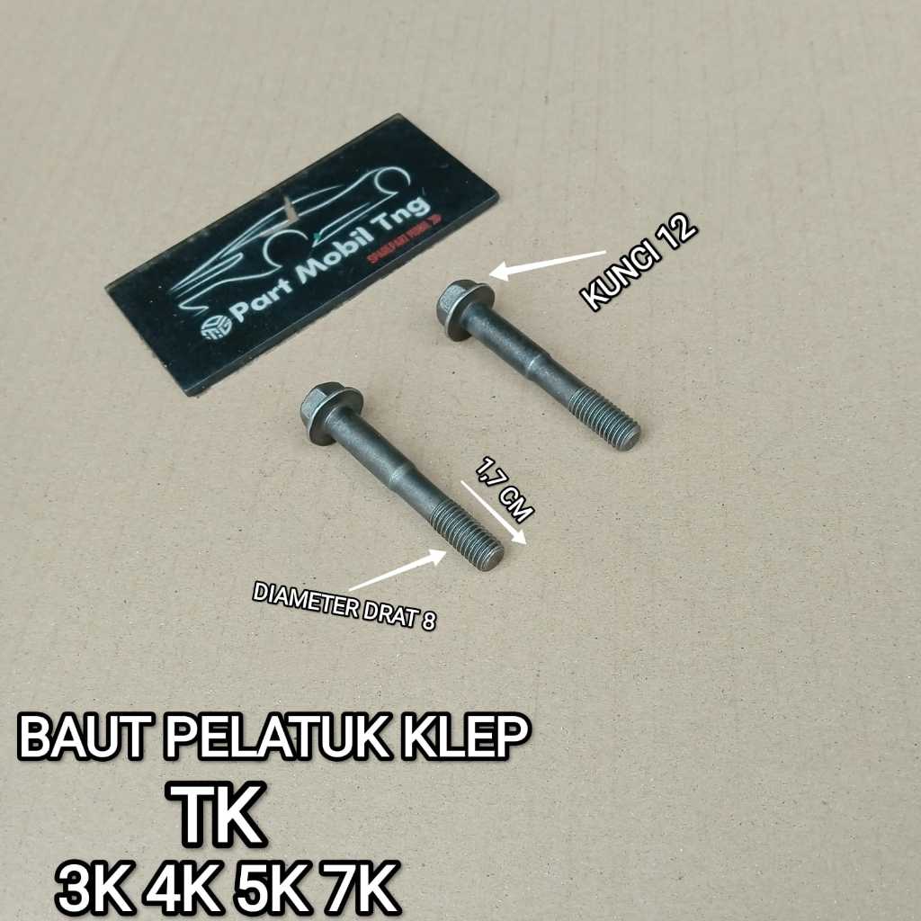 Baut Bolt Bold Platuk Pelatuk Rocker Arm Toyota Kijang Copotan