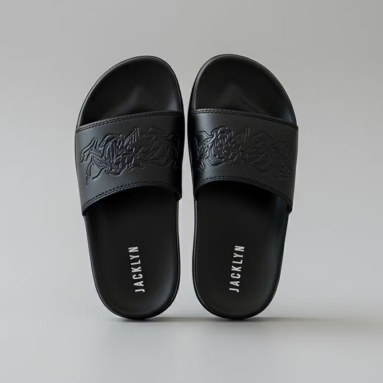 SANDAL PRIA_Sandal Selop Pria/Wanita Fulblack
