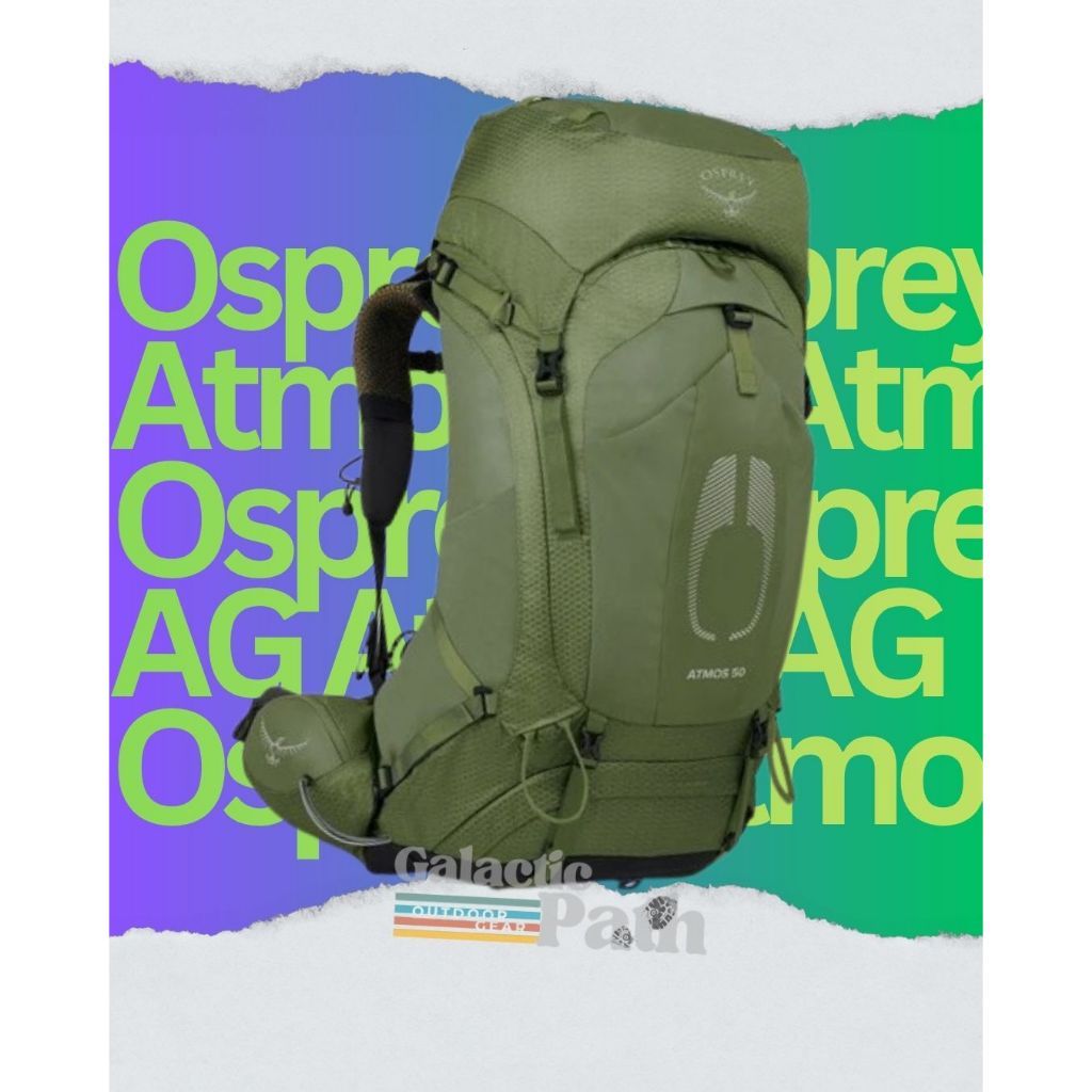 Osprey Atmos AG 50L – Tas Gunung / Tas Carrier Hiking 50 Liter Original Unisex