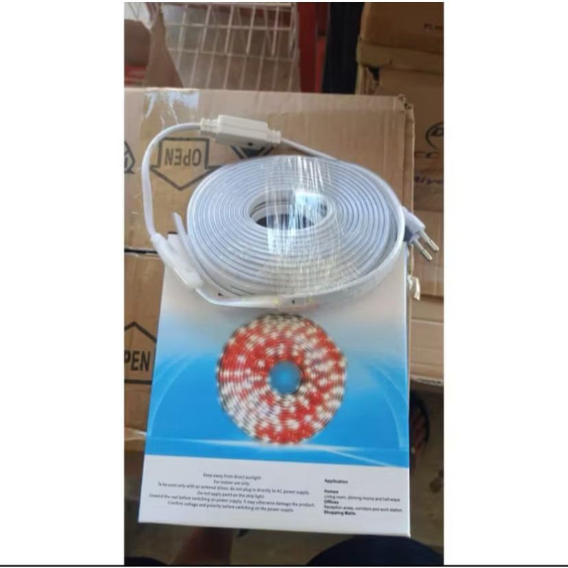 Lampu Led strip selang merah putih