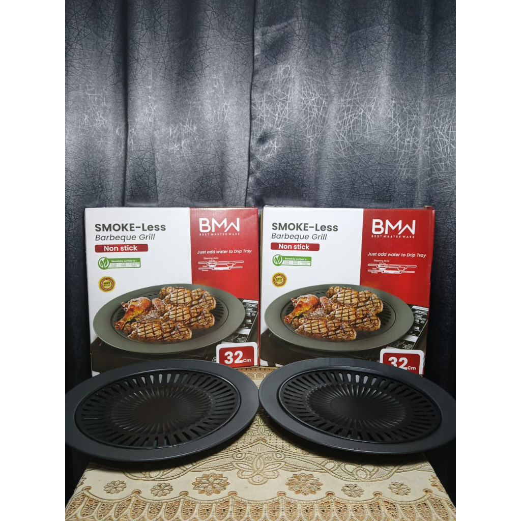 Bakaran Teflon Anti Lengket Barbeque BMW