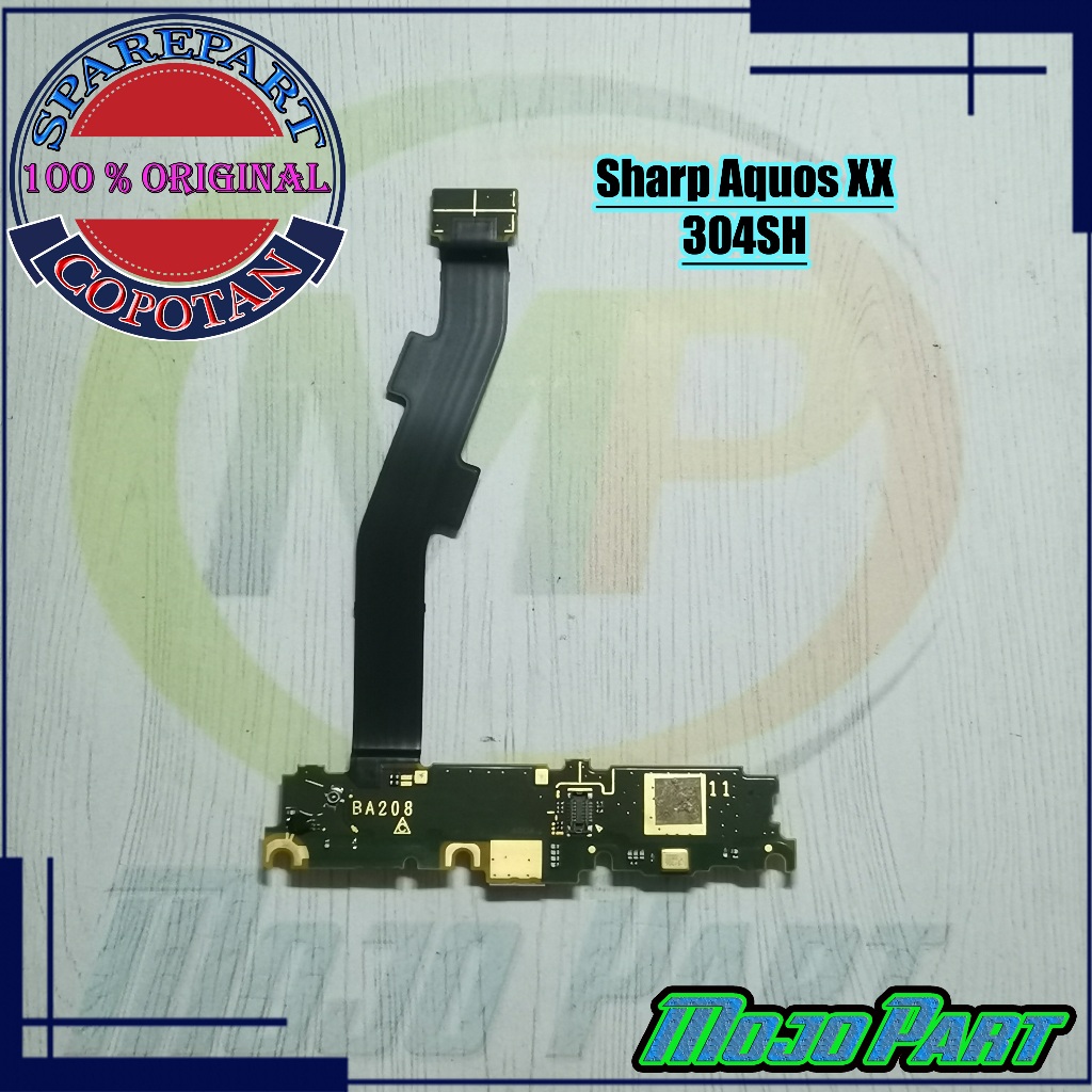 Sharp Aquos Xx 304SH Flkeisbel Flexibel Mesin Baweh PCB Board UI Bawah Original Copotan | Mojo Part
