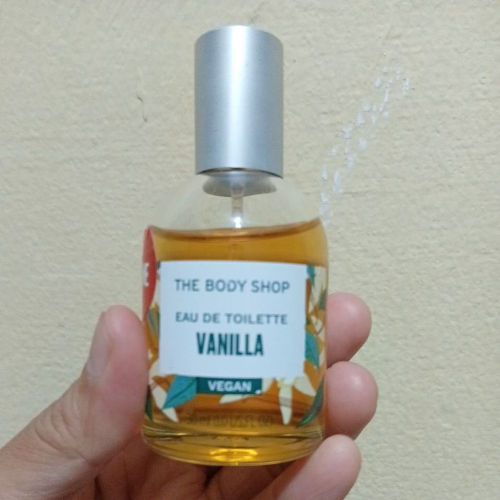 The Body Shop Vanilla Eau De Toilette Parfum EDT 30ml / Parfum The Body Shop Vanilla Eau De Toilette