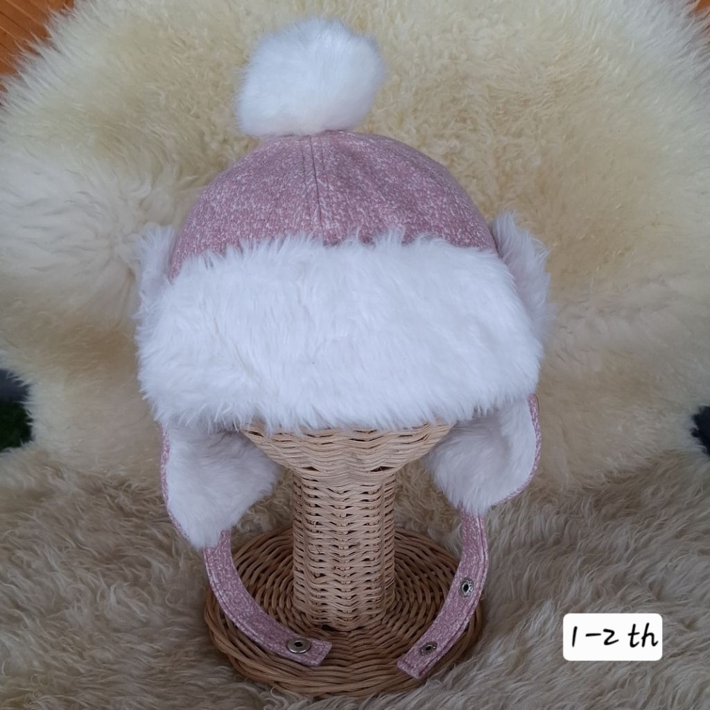 Topi Anak Winter / topi hangat anak / topi tebal anak / topi anak pilot / topi winter anak / topi ra