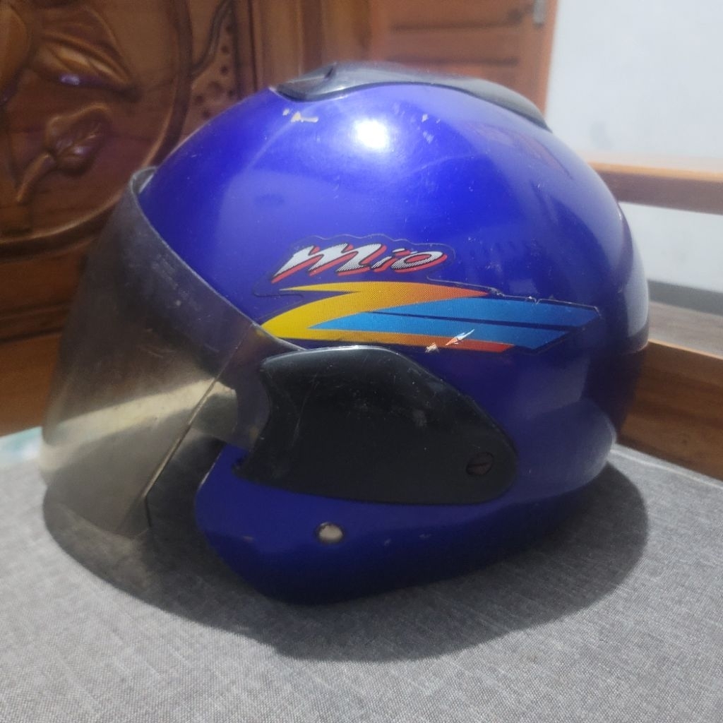 Helm Mio Biru Ori Second