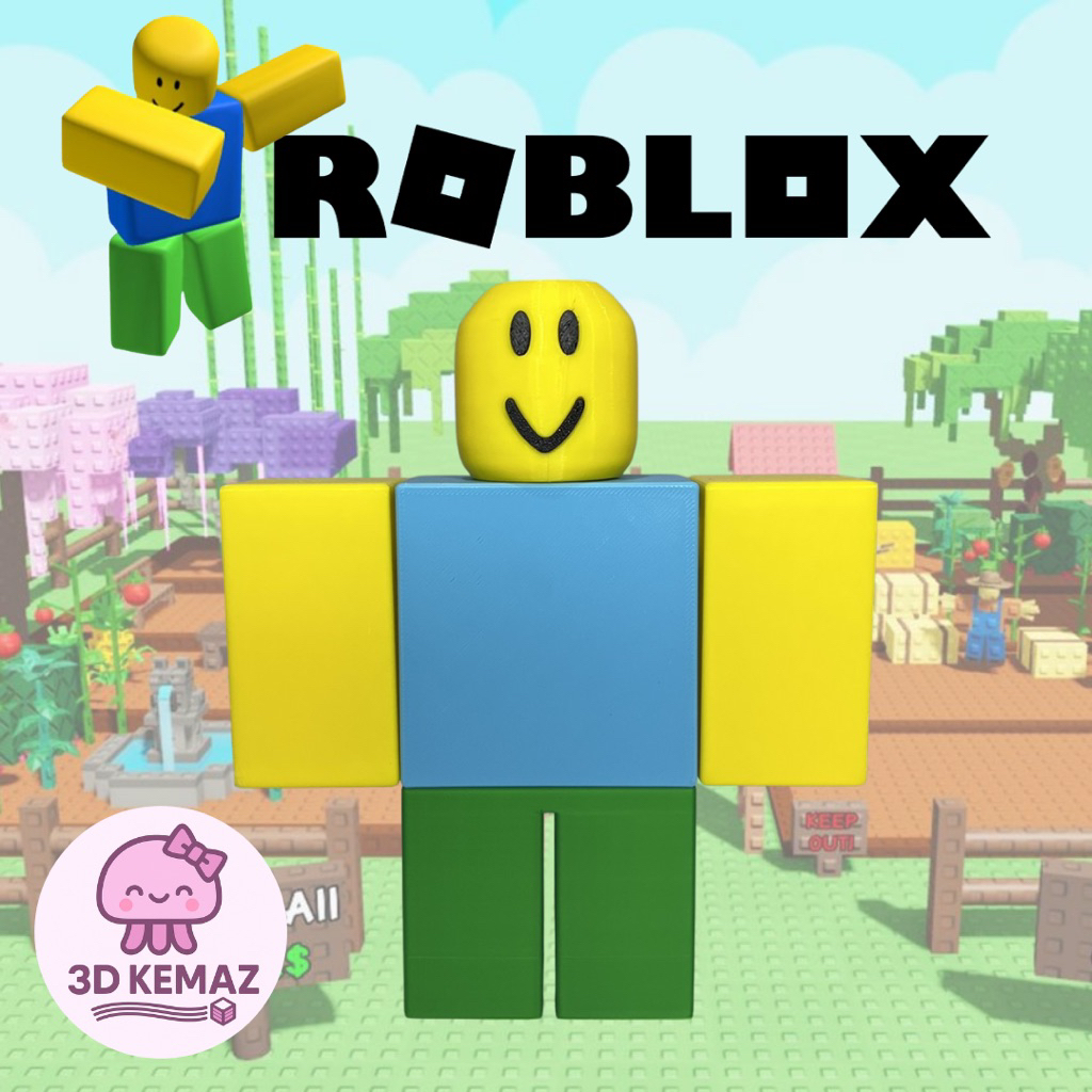 Noob Roblox 3D Figure/Koleksi Karakter Roblox/Roblox