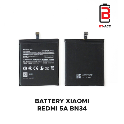 BATTERY  XIAOMI REDMI 5A/ BATERAI BN34 BT-ACC