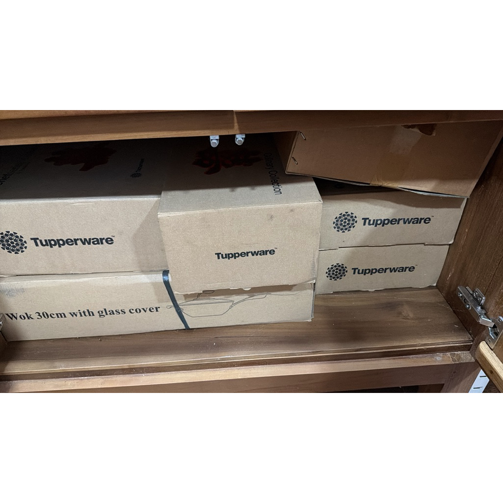 1 Set Panci & Teflon Serbaguna Tupperware Chef Series