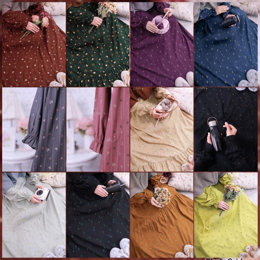 DITSY NOVEMBER JUNI MEI -- CICELLE RAVENBLACK - NIAMH ROUGE PINK - DITSY ADDICT - CAVEL MOCCA - LIL 