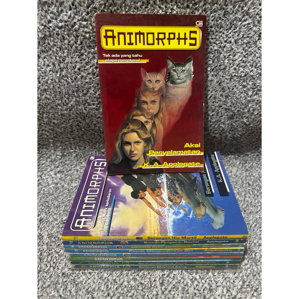 novel Animorphs - novel original