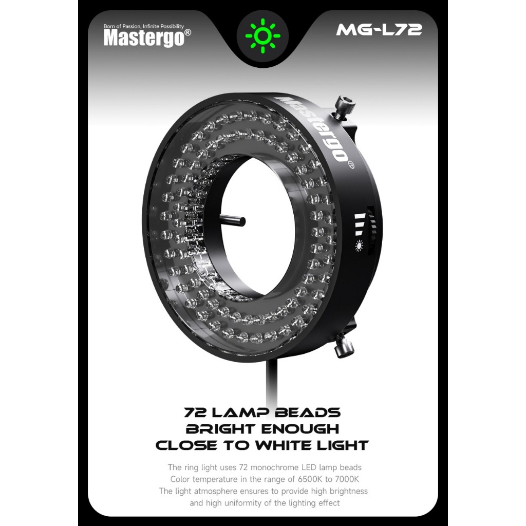 LAMPU MICROSCOPE MASTERGO MG-L72 ORIGINAL MG12220001