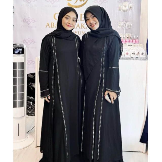 Gallery Abaya Makassar_Abaya Mutiara Putih by Pembayun