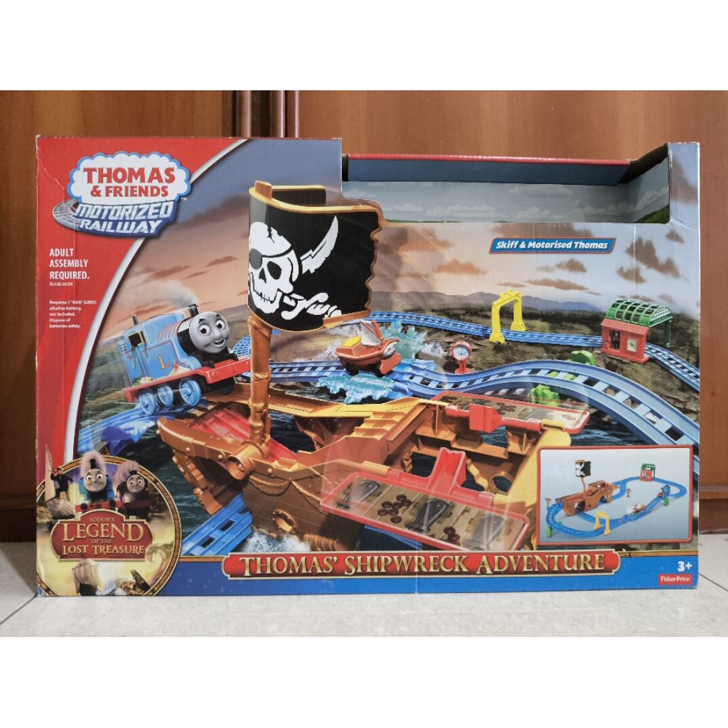 (PRELOVED) Mainan Thomas & Friends Motorized Railway (Thomas Shipwreck Adventure)