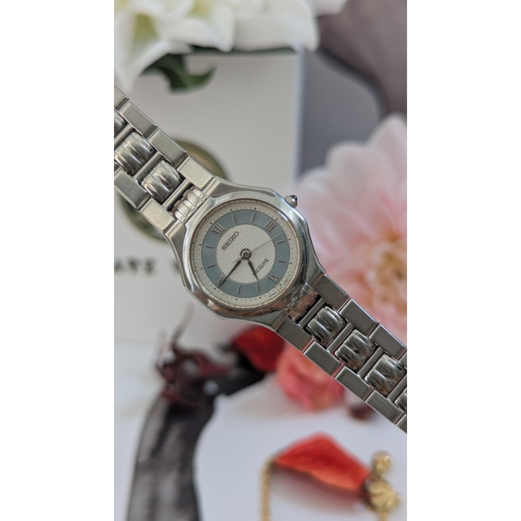 Rare Vintage Seiko Exeline MOP Dial