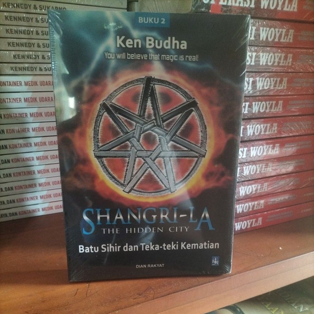 NOVEL SHANGRI - LA THE HIDDEN CITY _ BARU SIHIR DAN TEKA TEKI KEMATIAN
