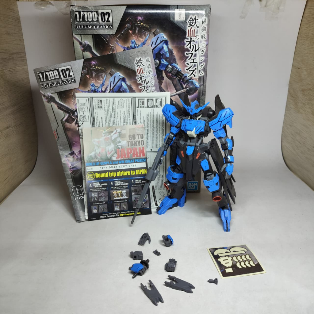 Bandai FM Vidar / Model Kit Gundam Full Mechanics 1/100 2nd Sudah Rakit N063