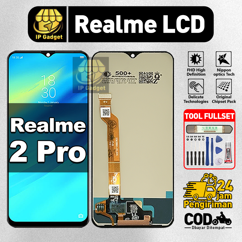 ORI FOR LCD REALME 2 PRO Fullset Original LCD HP REALME 2 PRO Asli Touchscreen Layar Sentuh HP COD