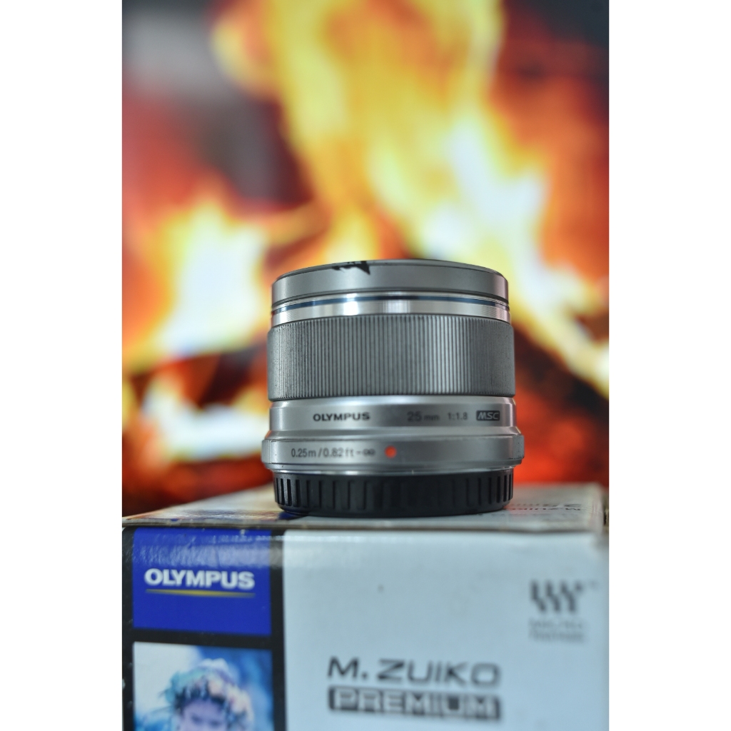 lensa olympus 25mm f1.8 mft