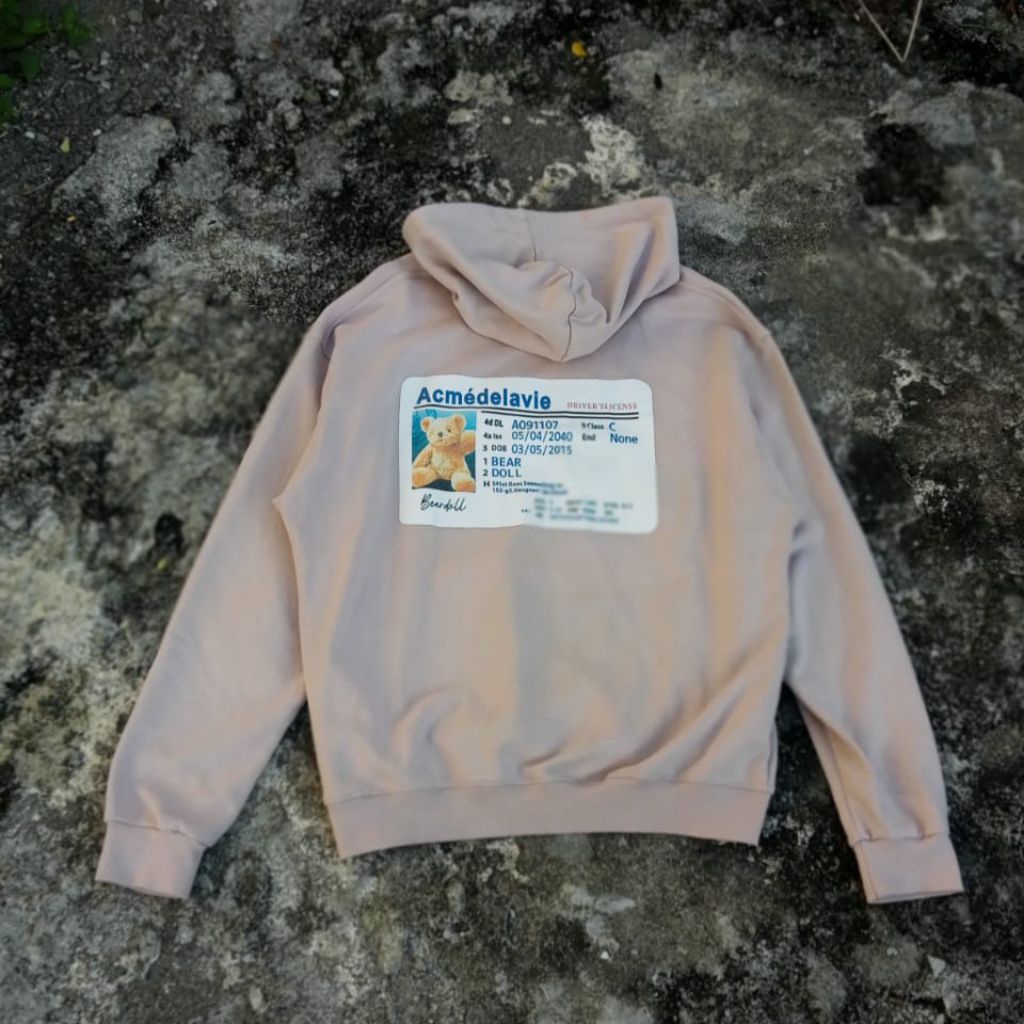 Hoodie Acme De La Vie Bear Driver License