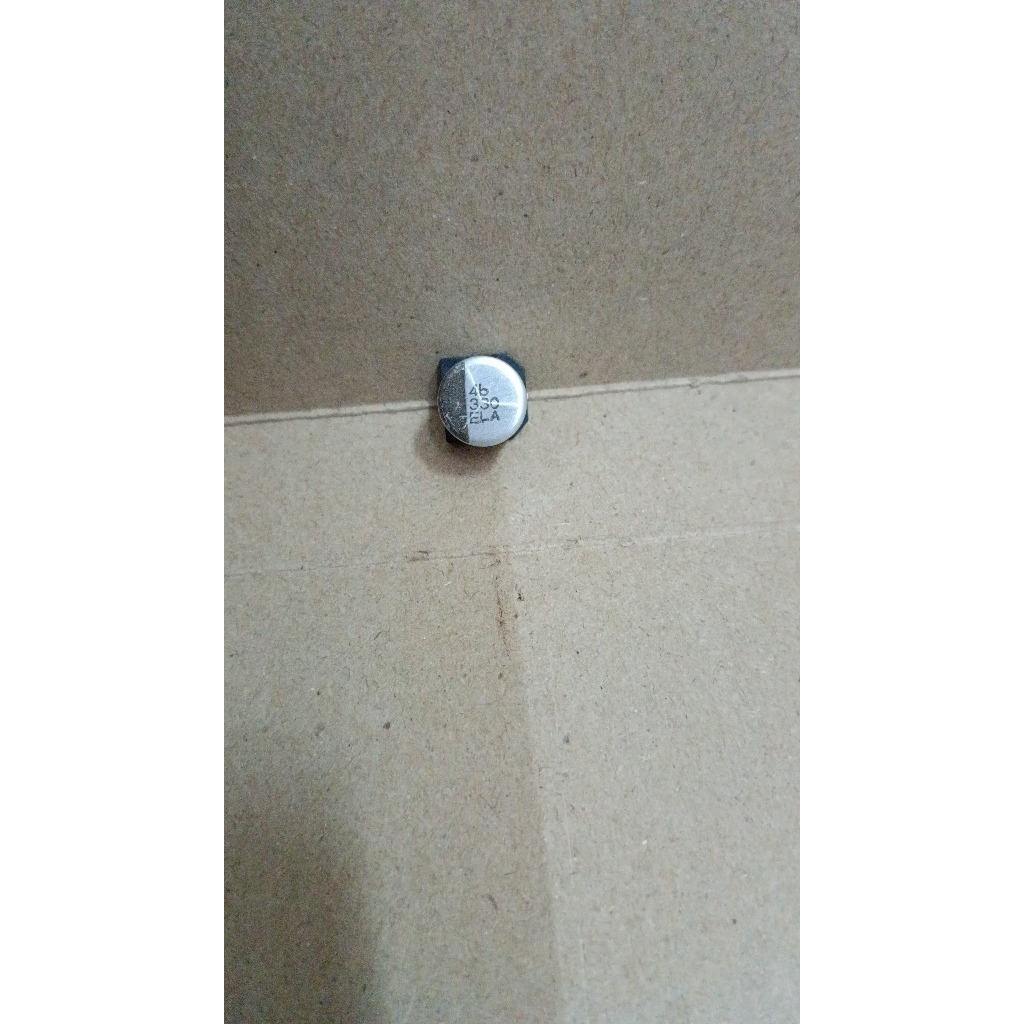 6620 kapasitor elco smd tempel kecil mini 330uf 330 uf 50v ELA