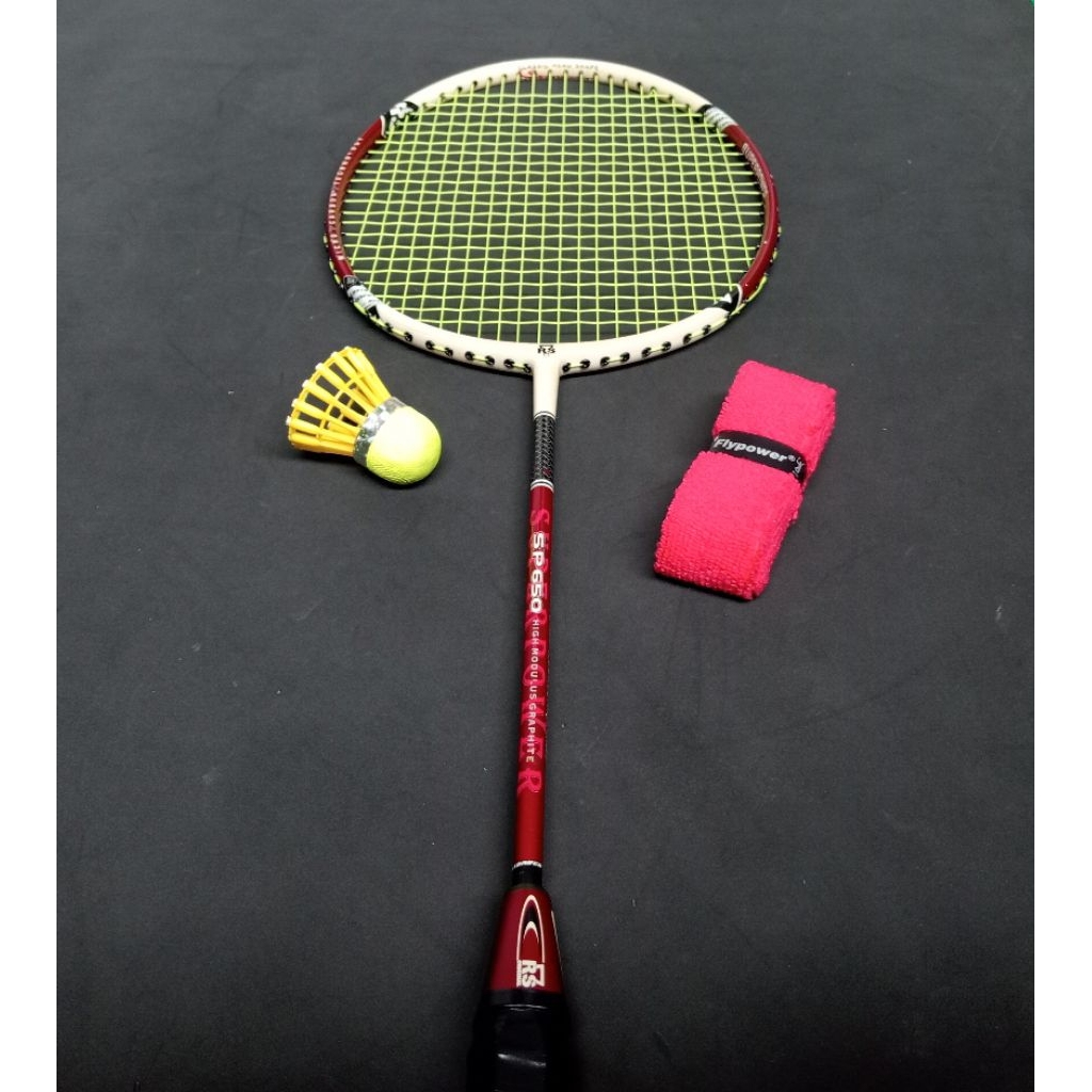 Raket badminton bulutangkis bekas second original rs sp 650