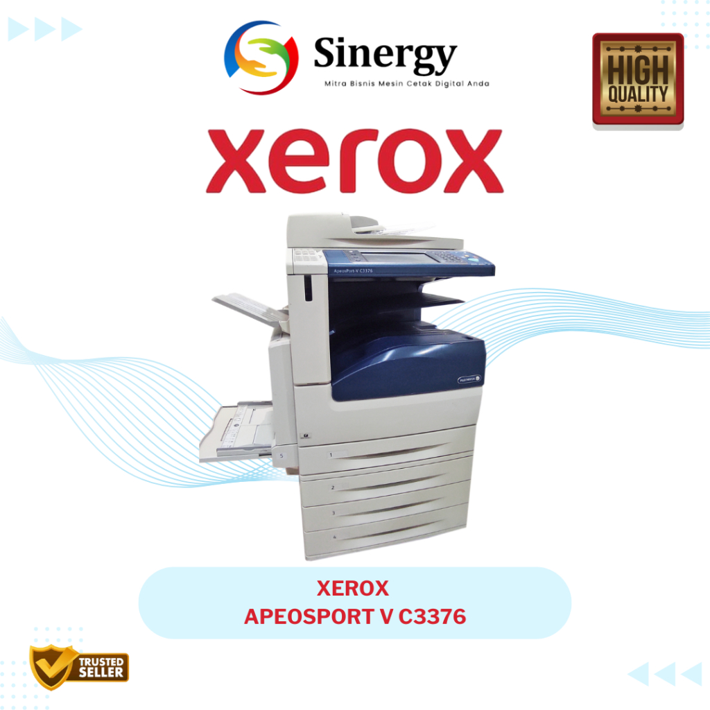 Mesin Cetak A3+ Warna Xerox ApeosPort V C3376 – Cetak Profesional | LIKE NEW dari Sinergy