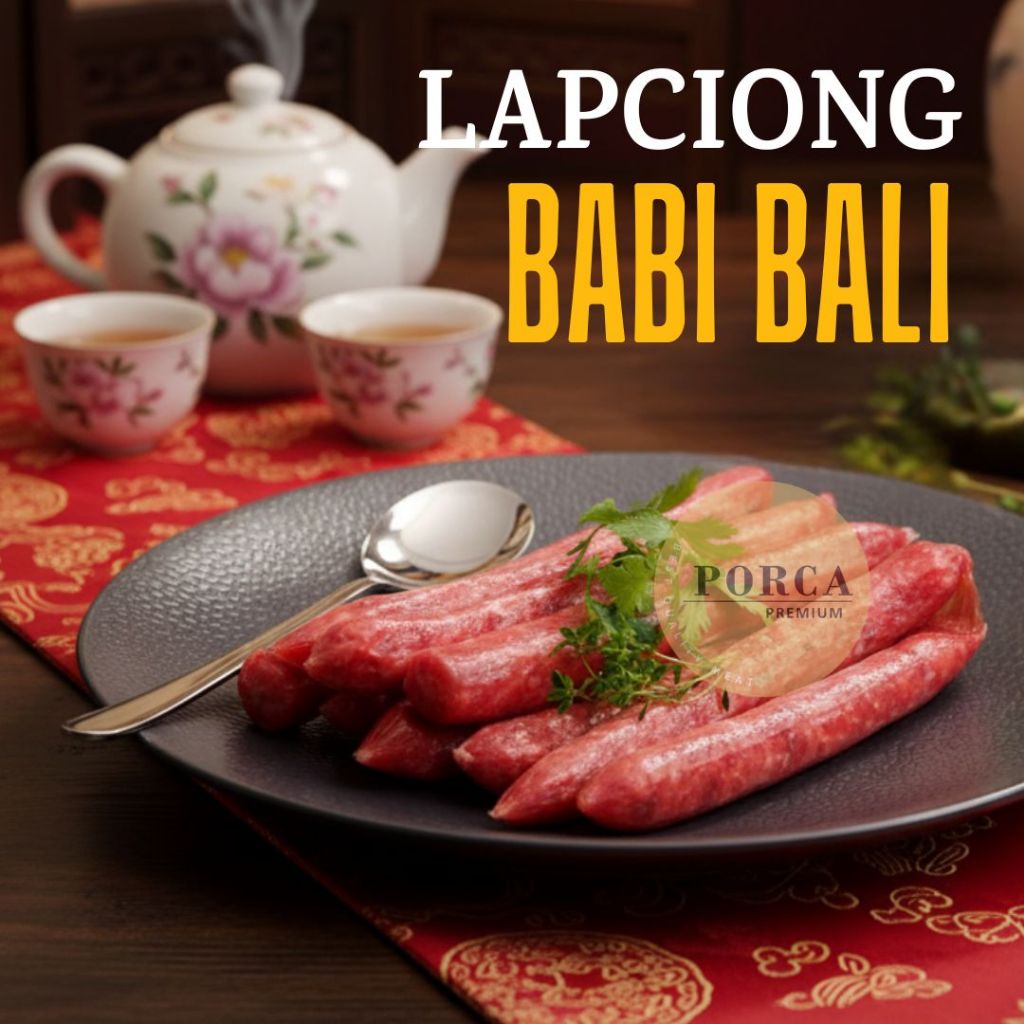 Sosis Babi Bali Lapchiong Pork Sausage