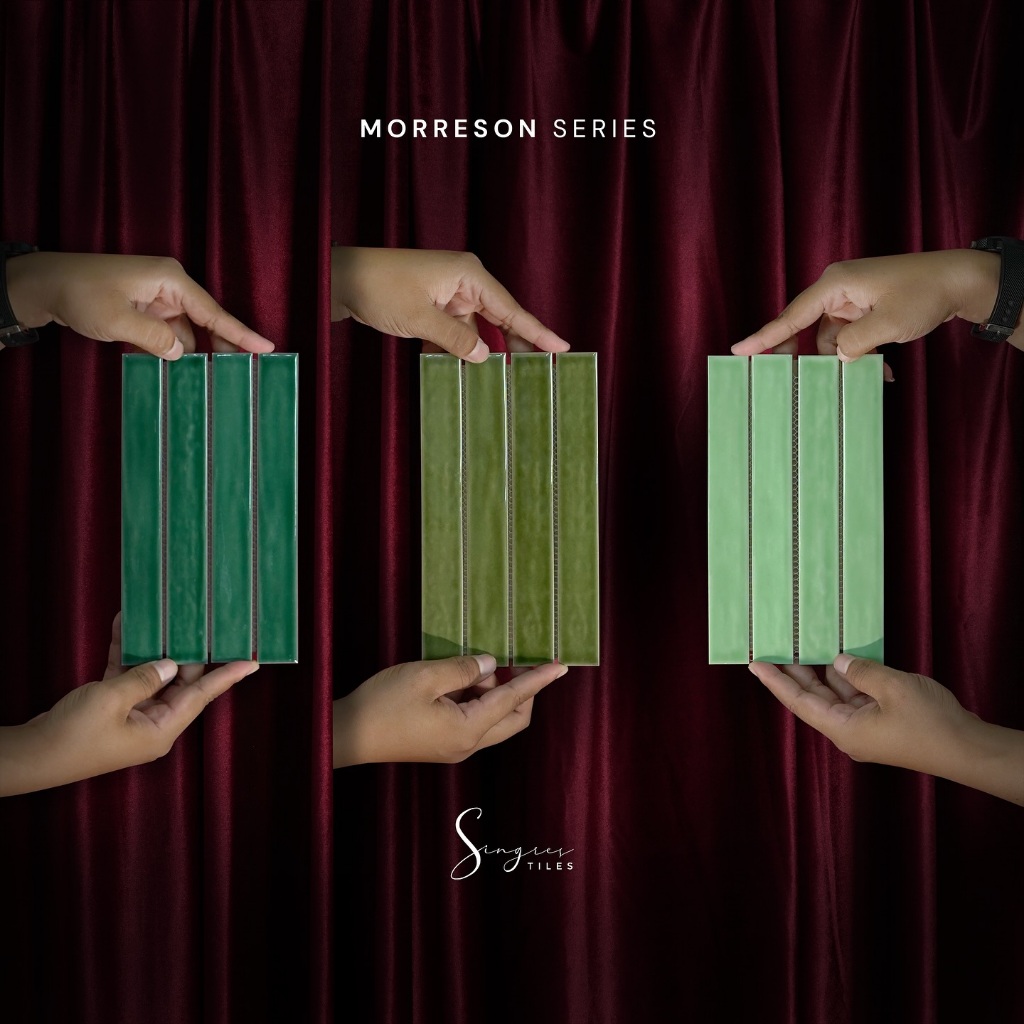 SinGres Tile MORRESON SERIES - Backsplash Tile Kitchen Set Bathroom Niche Keramik Interior Keramik A