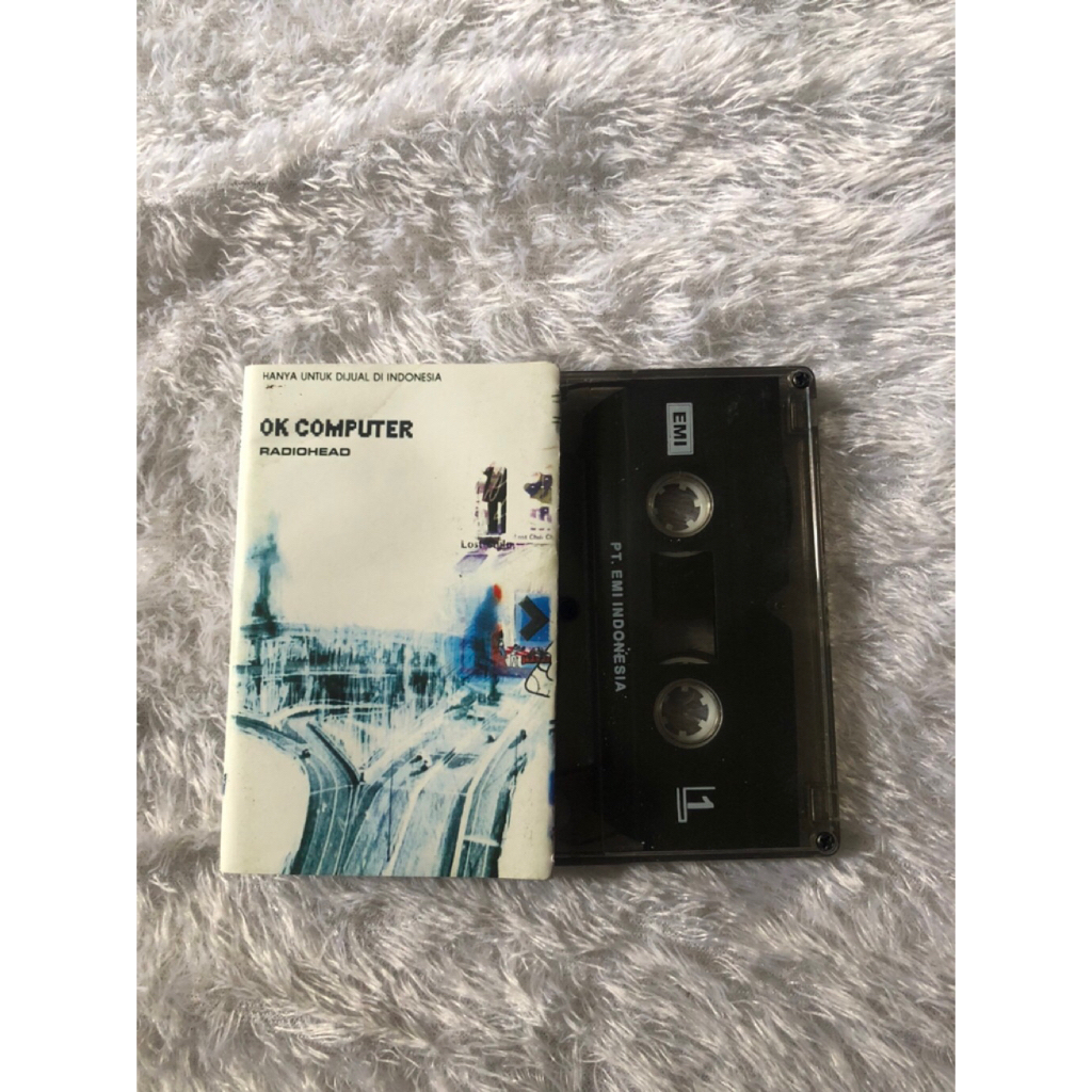 kaset pita radiohead album ok computer (bootleg)