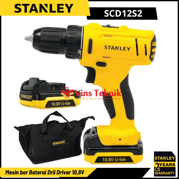 STANLEY SCD12S2 BOR BATERAI CORDLESS SCD12 10.8V