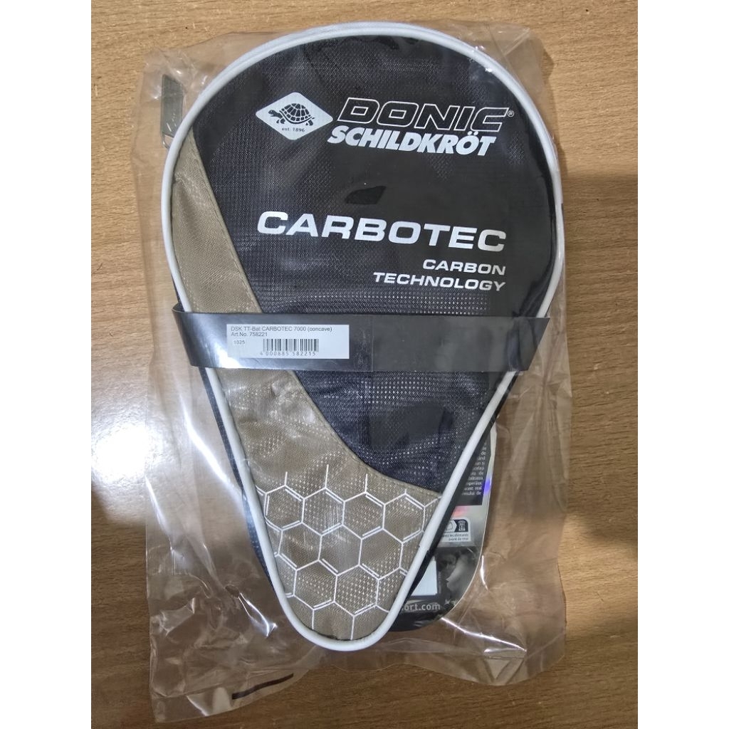 BAT PINGPONG BET TENIS MEJA DONIC SCHILDKROT CARBOTEC 7000. ORIGINAL