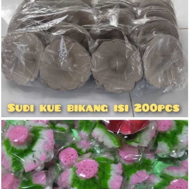PROMO Sudi Bikang / Tatakan Bikang / Tatakan Kue Bikang / Sudi Tatakan Bikang Isi 200