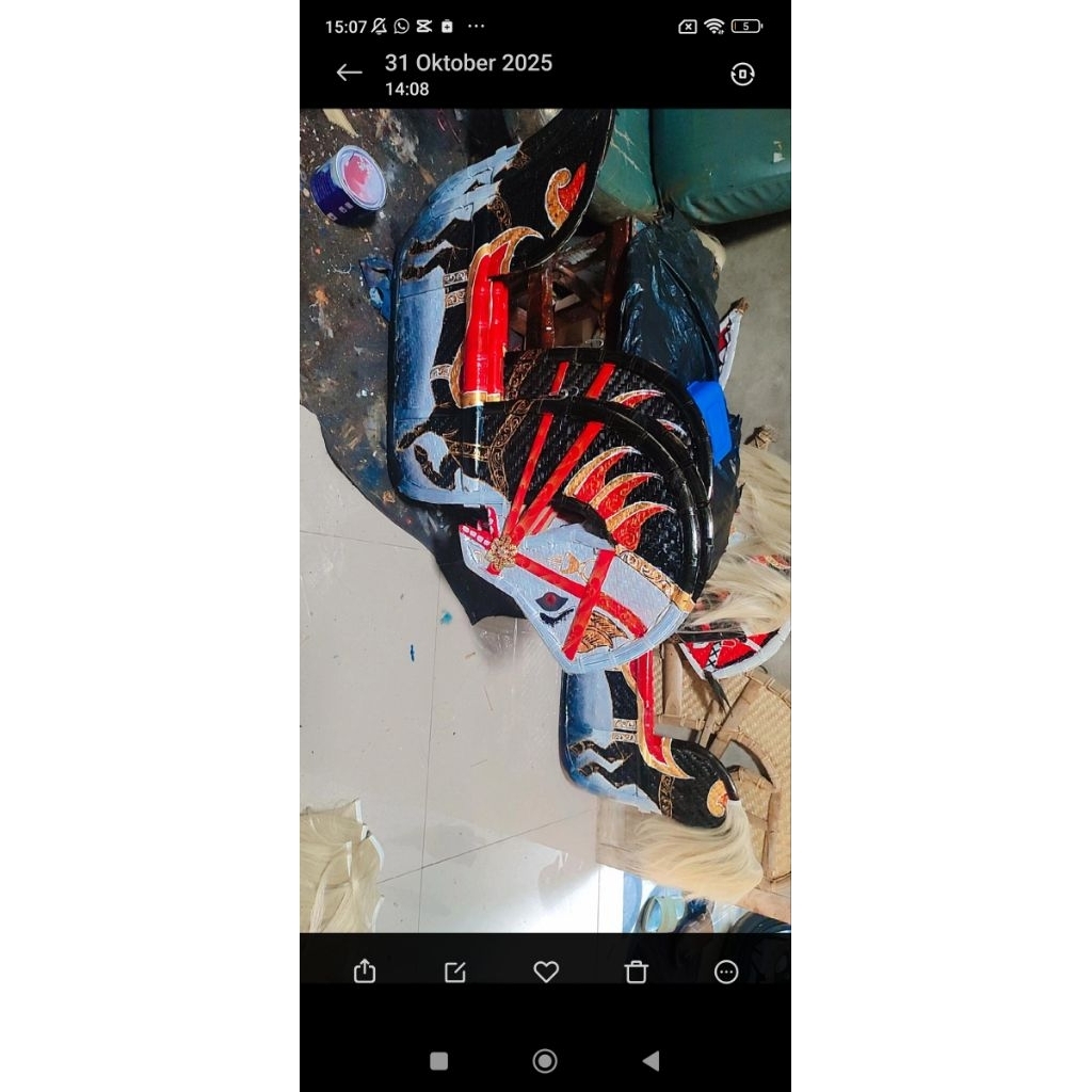 jaran kepang Kuda lumping ukuran dewasa