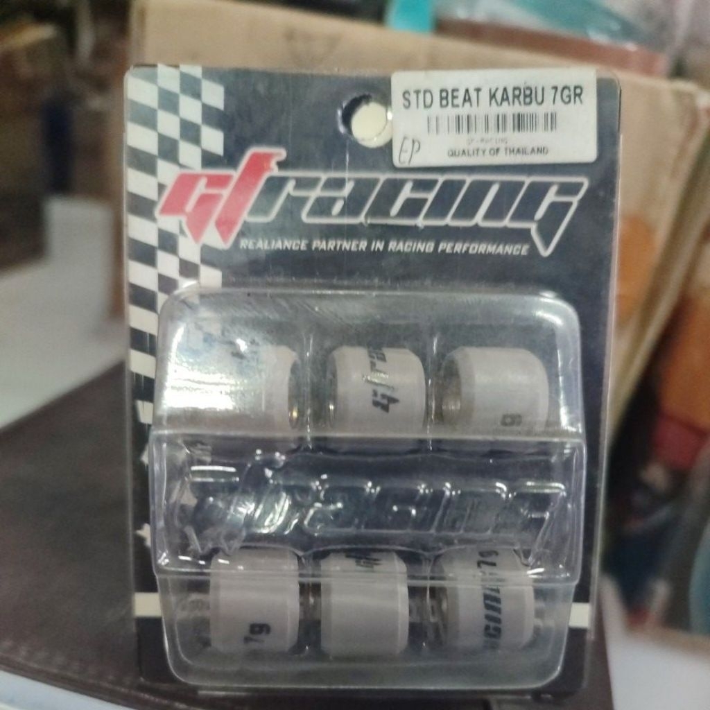 ROLLER / ROL PEMBERAT CVT ( 7 GRAM) MOTOR HONDA BEAT KARBU / SCOOPY KARBU / SPACY KARBU ORIGINAL GF 