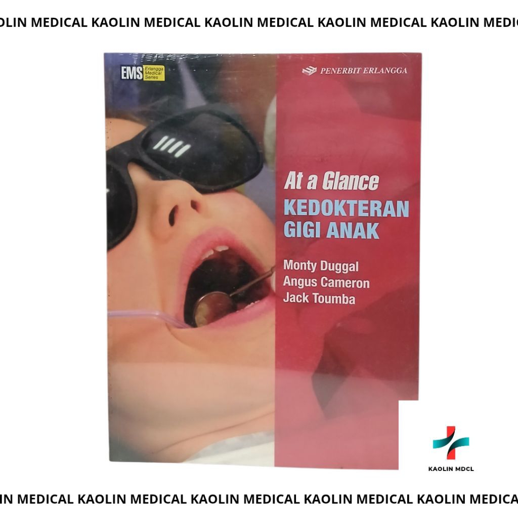 (ORIGINAL) BUKU AT A GLANCE KEDOKTERAN GIGI ANAK.