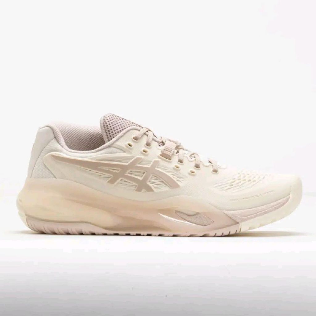 Sepatu Asics Resolution X Clay Tennis Cream / Mineral Beige Padel