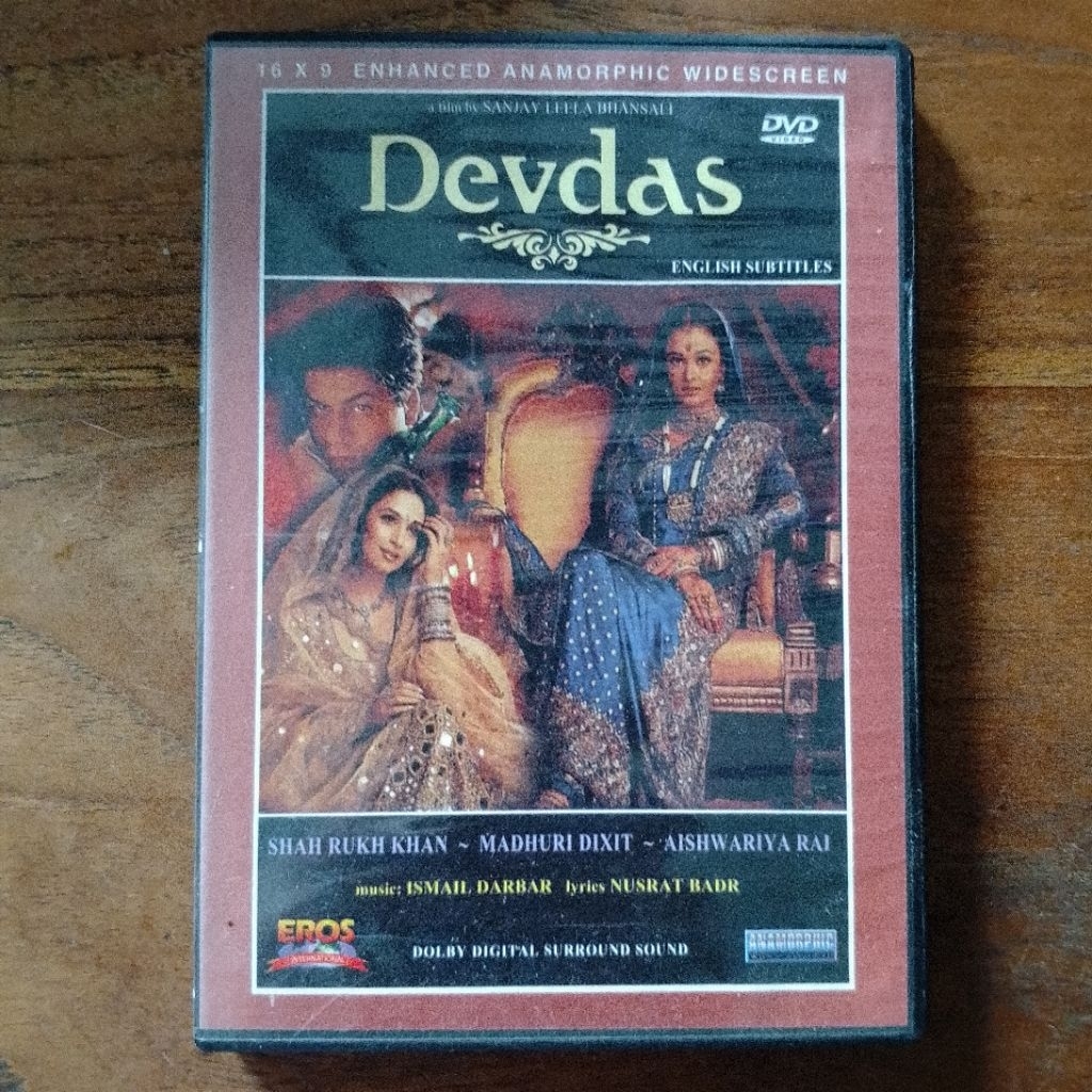 DVD Import Devdas (Shah Rukh Khan)
