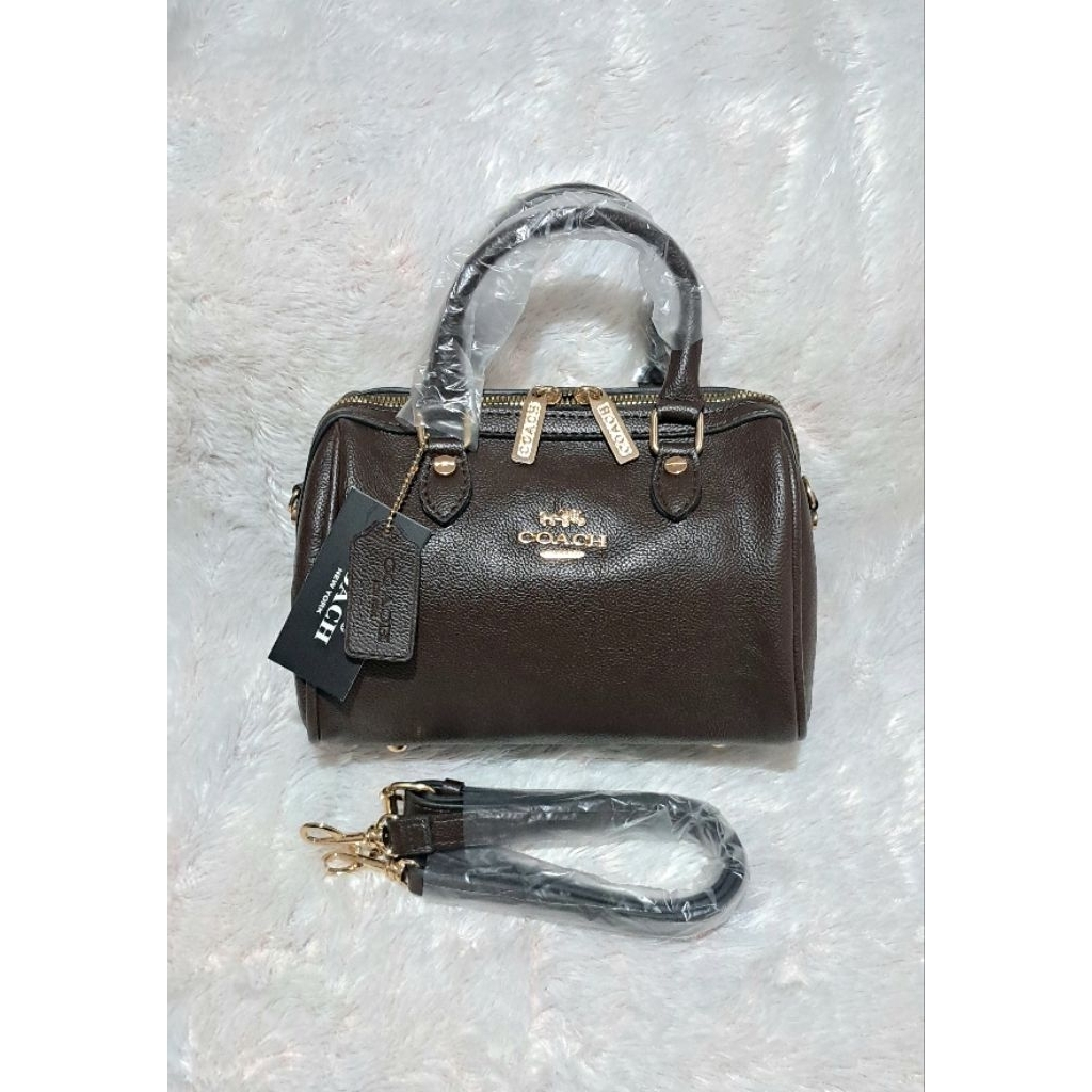 Tas handbag coc coklat tua/tas mini selempang