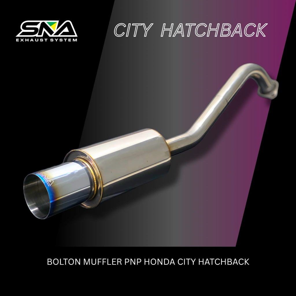 BOLTON KNALPOT CITY HB MUFLER H1 VALEN By SNA