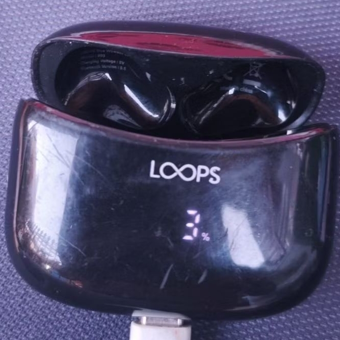 Charging Case LOOPS X03 True Wireless Earphone LED