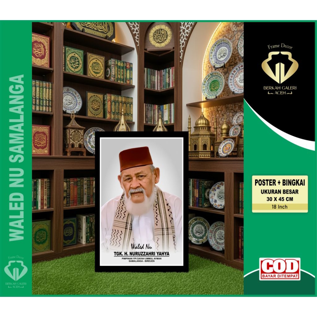 POSTER ULAMA ACEH / WALED NU