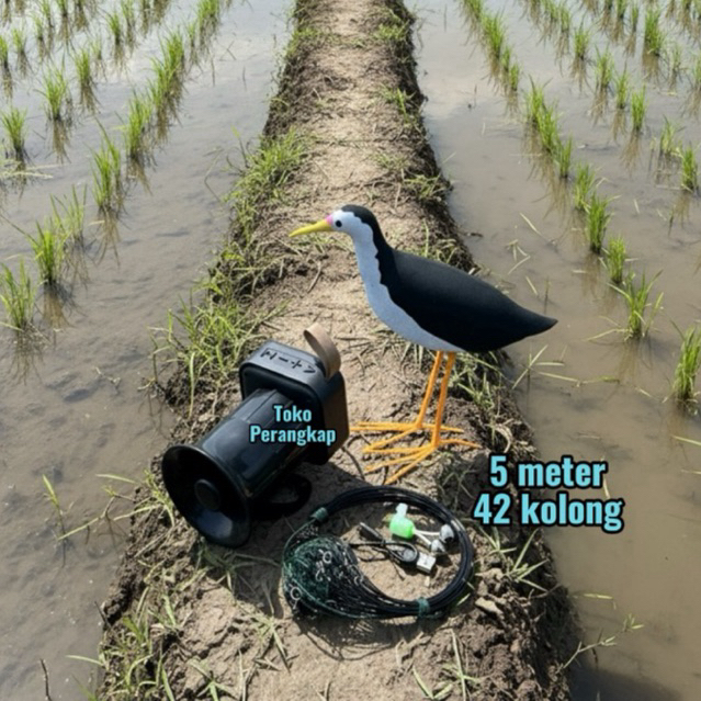 Paket racik jerat speaker toa pikat ruak ruak