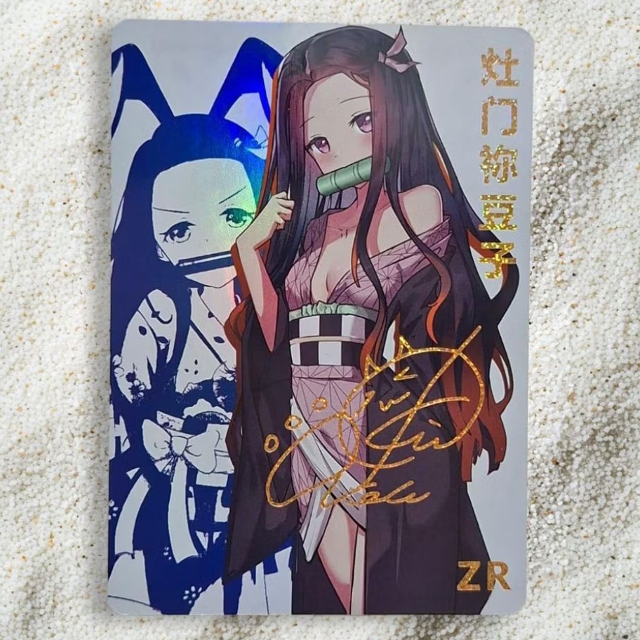 Kartu CCG Dream Goddess Demon Slayer Kamado Nezuko ZR