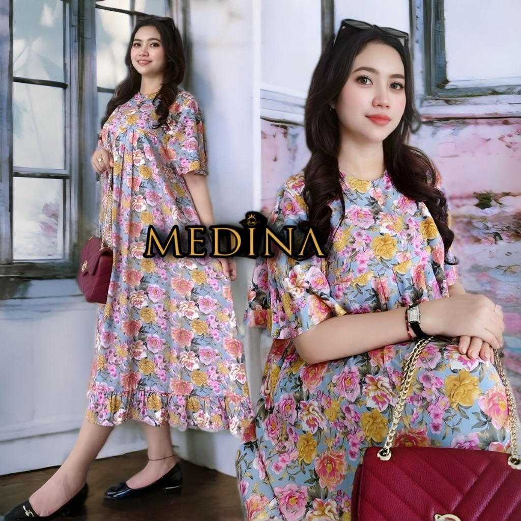 medina midi dress premium.