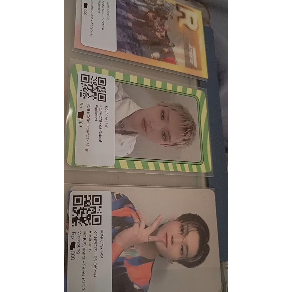 buy 1 get 1 ateez wooyoung superstar atz lenticular card synnara fever part 2 mingi kcon japan 2023 