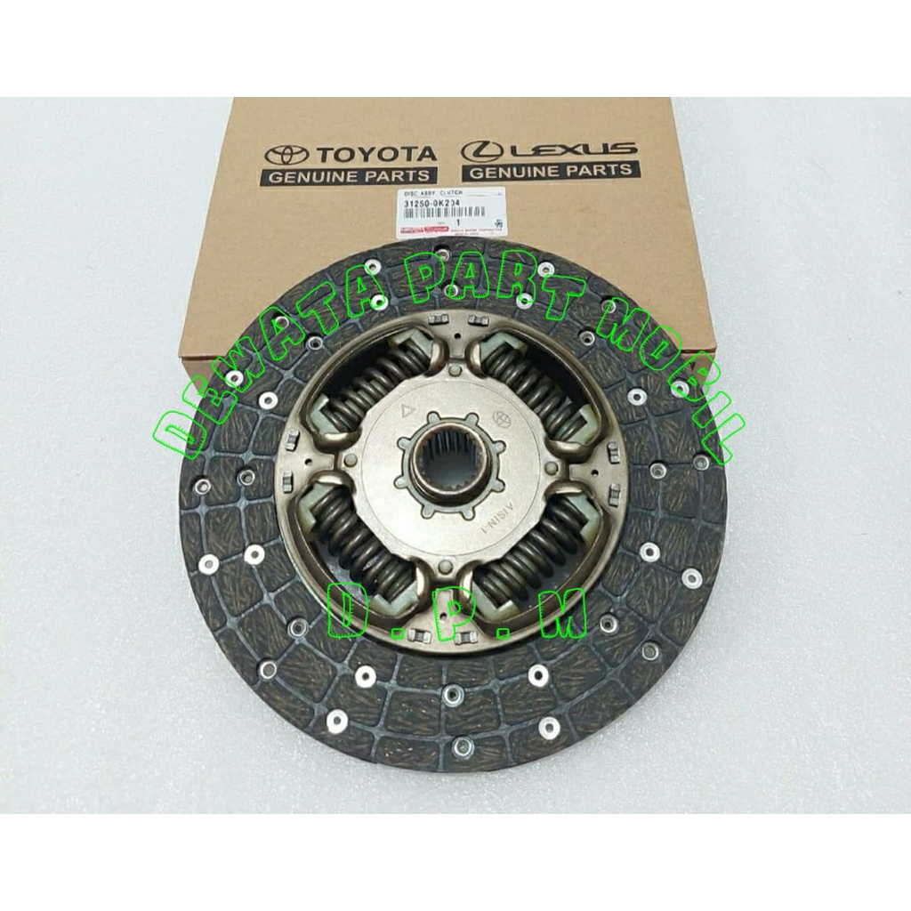 CLUTCH DISC KAMPAS KOPLING TOYOTA HILUX 2.5 2KD FORTUNER 31250-0K204
