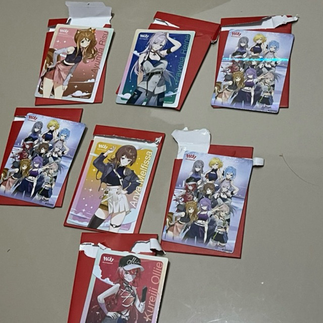 [ GRATIS ONGKIR ] Pocky x hololive ID photocard (limited) hologram Pocky Hololive