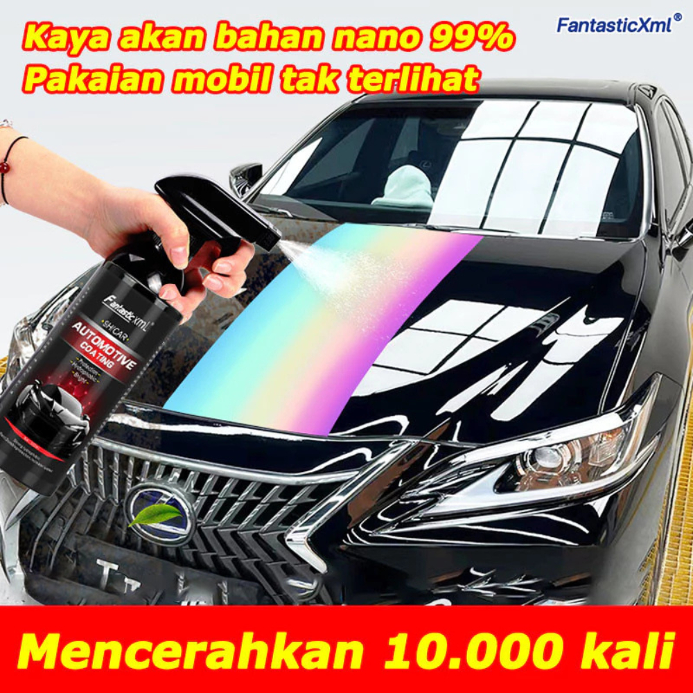 Nano coating spray Pengkilap Body Motor Dan Mobil pelindung cat body