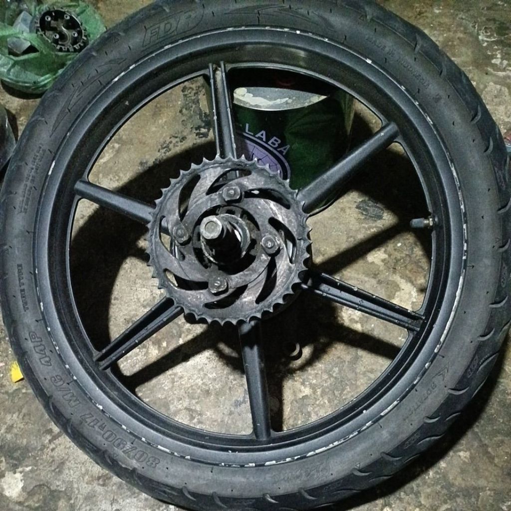 velg set palang 6 Jupiter fizr rx king tromol besar