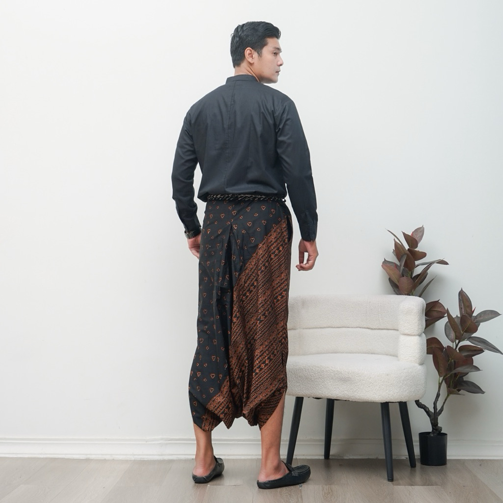 Sarung Instan Adipati Batik Pria Wanita Dewasa / Celana Sarung Batik